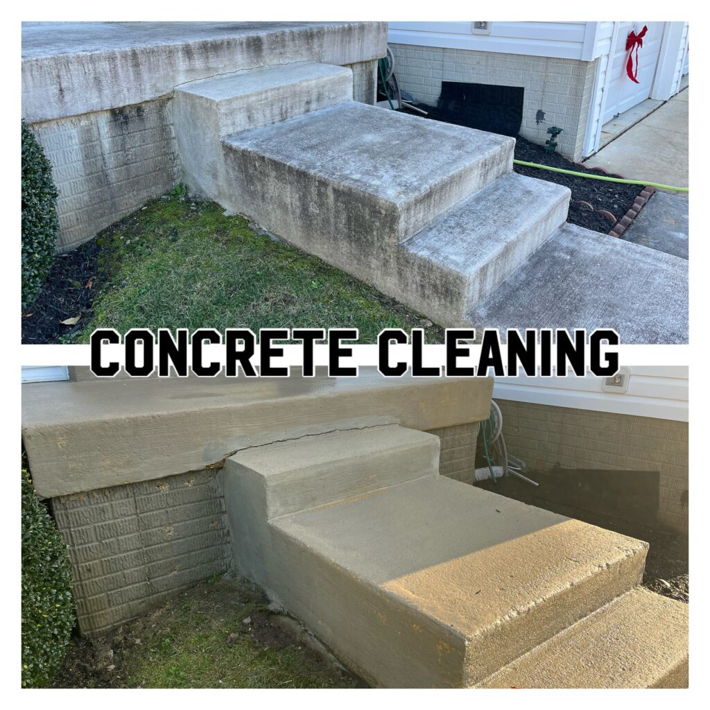 concrete and stucco cleaning